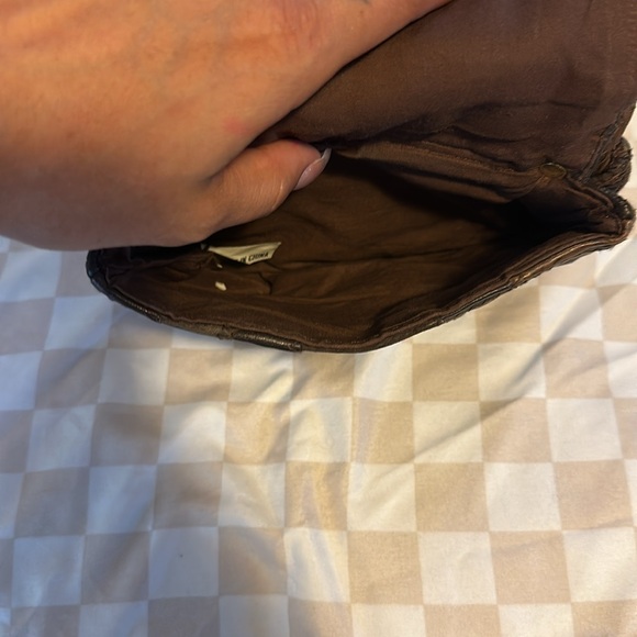 Vintage brown piatto crossbody bag - Picture 5 of 9